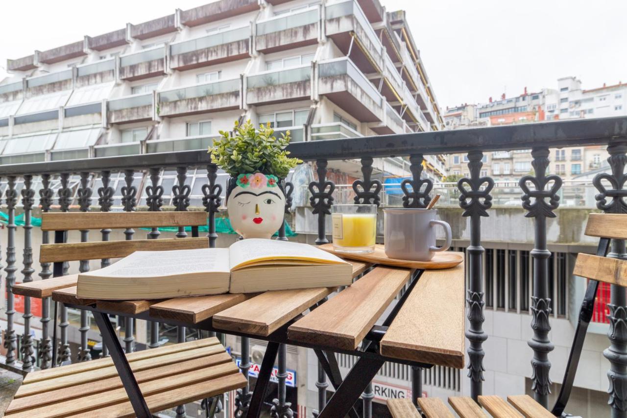 El Balcon De Progreso Apartman Vigo Kültér fotó