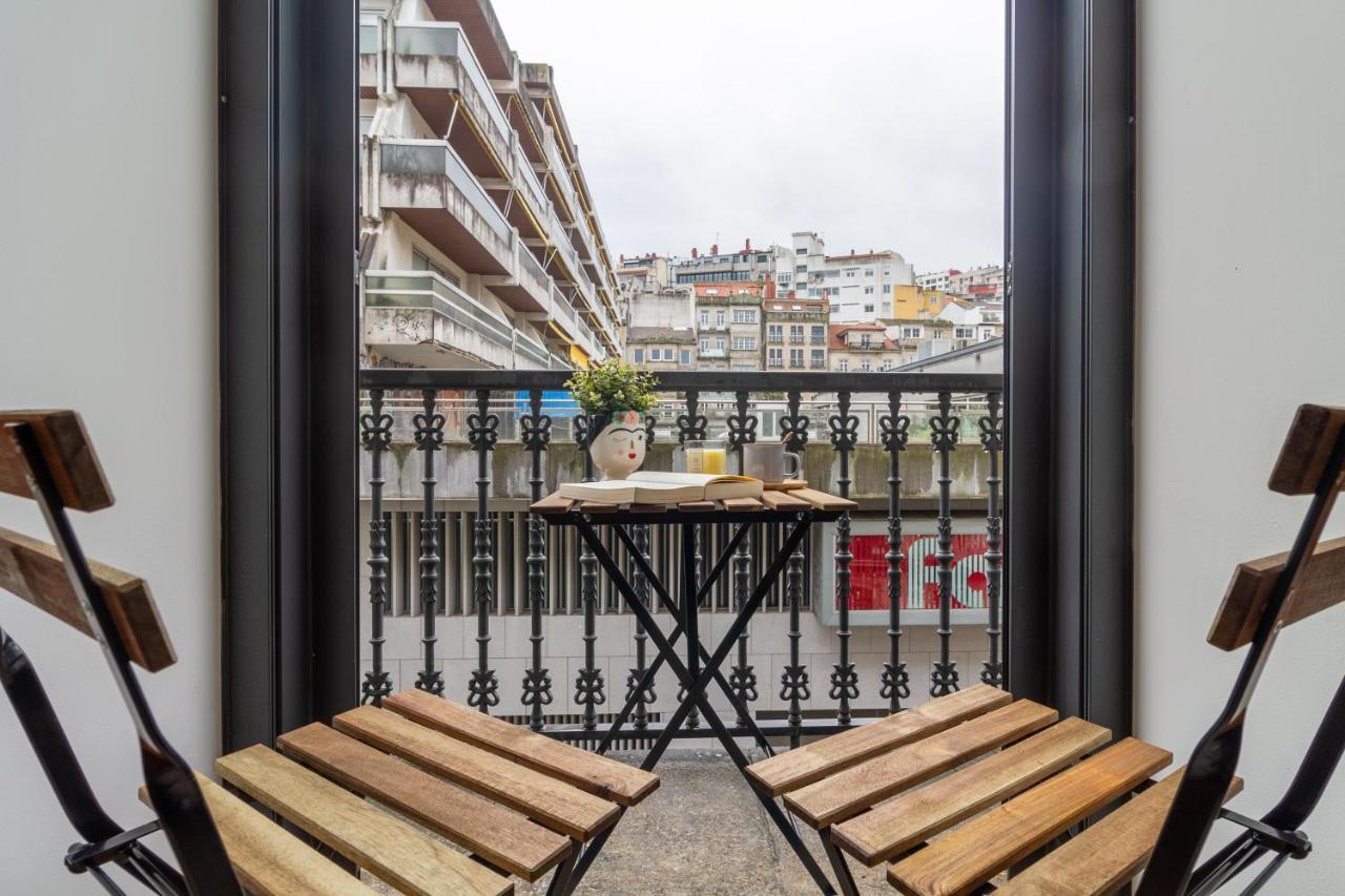 El Balcon De Progreso Apartman Vigo Kültér fotó